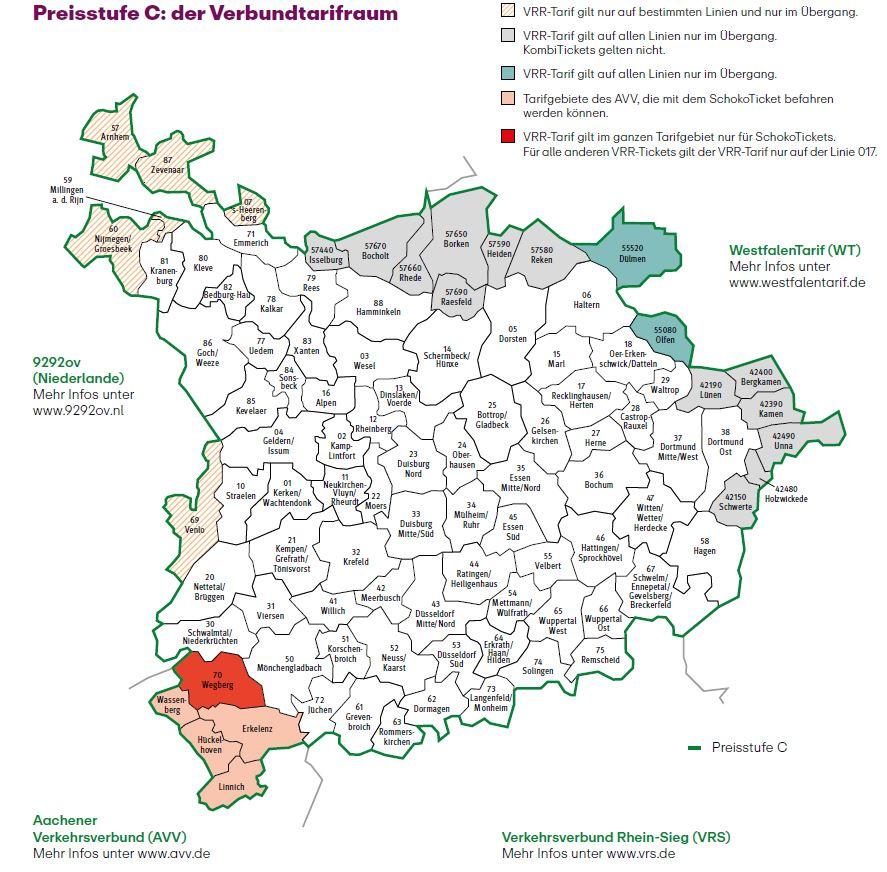 Welche Stadte Sind Im Vrr