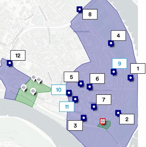 Sharingstationen Kirmes